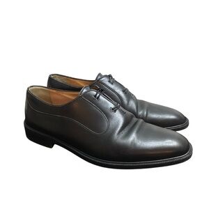 CHRISTIAN DIOR Men’s Dress Black Leather Shoes